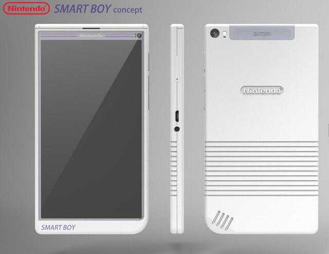 任天堂智能手机大猜想 有爱玩家自制SmartBoy概念图